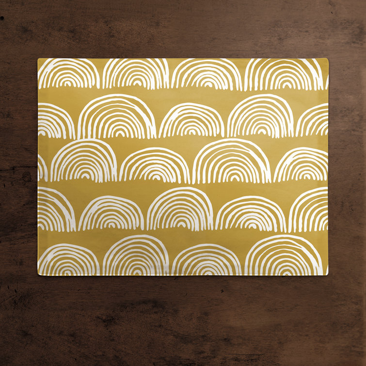Designs Direct Creative Group Poly Twill Abstract Rectangular Placemat Wayfair